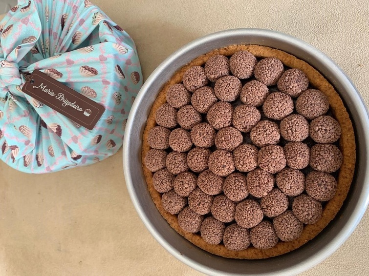 Maria Brigadeiro (SP) lança torta feita na hora