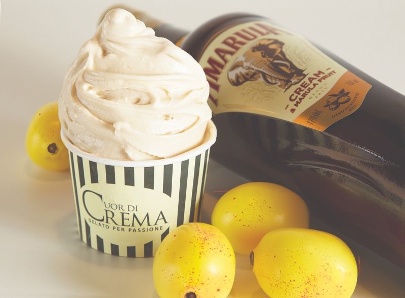 Cuor di Crema lança gelato sabor Amarula