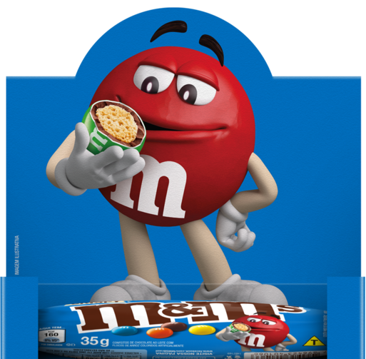 M&M´S Crispy chega ao mercado brasileiro