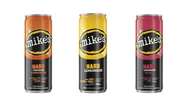 Bebida mista Mike´s ganha novos sabores