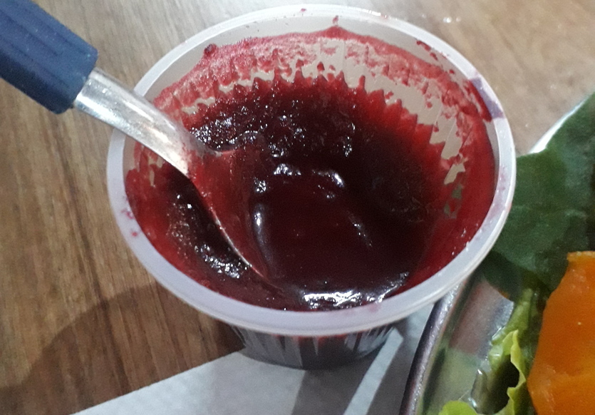 O molho de beterraba picante de Gonçalves (MG)