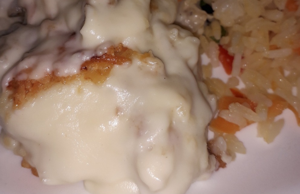 A ótima pescada com catupiry do Dona Eva (Guarujá)