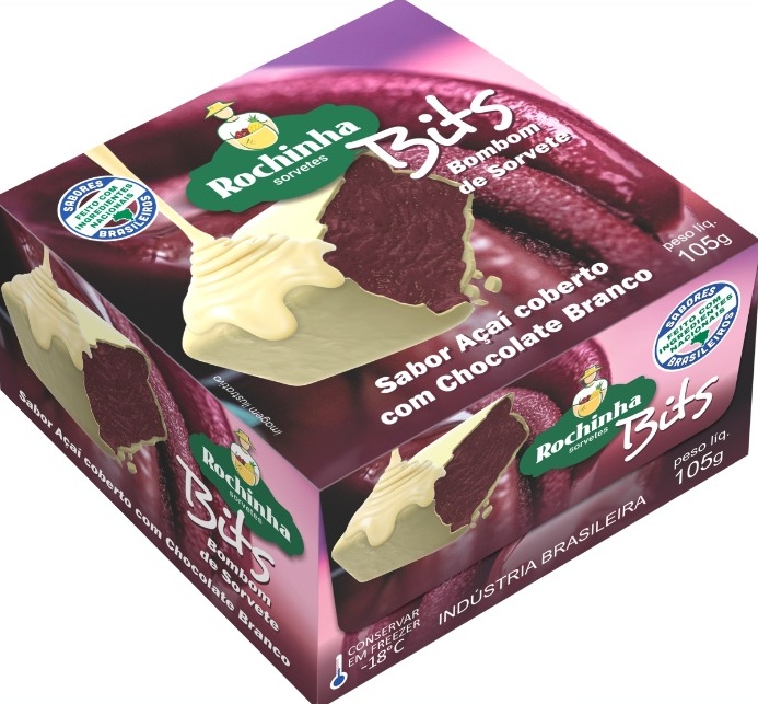 Rochinha lança bombons de sorvete em dois sabores 1 foto divulgacao