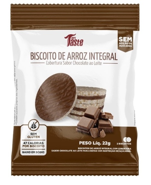 Mrs Taste lança biscoito de arroz integral Foto divulgacao