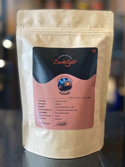 Santo Grão disponibiliza microlote Caramel Foto divulgacao
