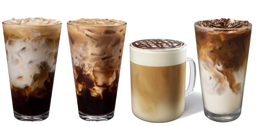 Starbucks lança novas bebidas de chocolate e avelã 2022 Foto divulgacao