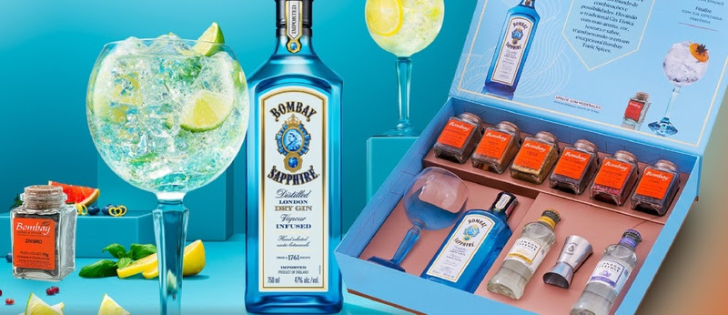 Bombay Sapphire e Bombay Herbs Spices lançam kit Foto divulgacao