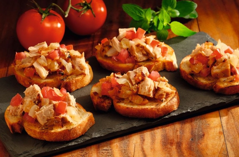Gomes da Costa publica receitas de bruschetta foto divulgação 1