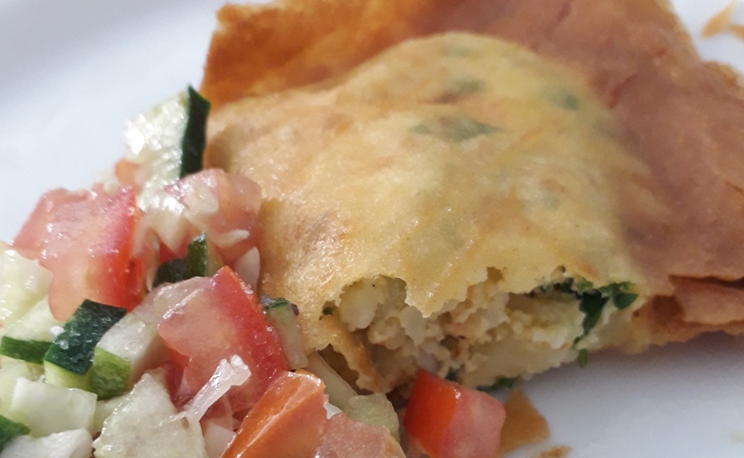 Brick é destaque de almoço no deserto da Tunísia Foto Claudio Schapochnik Que Gostoso 7