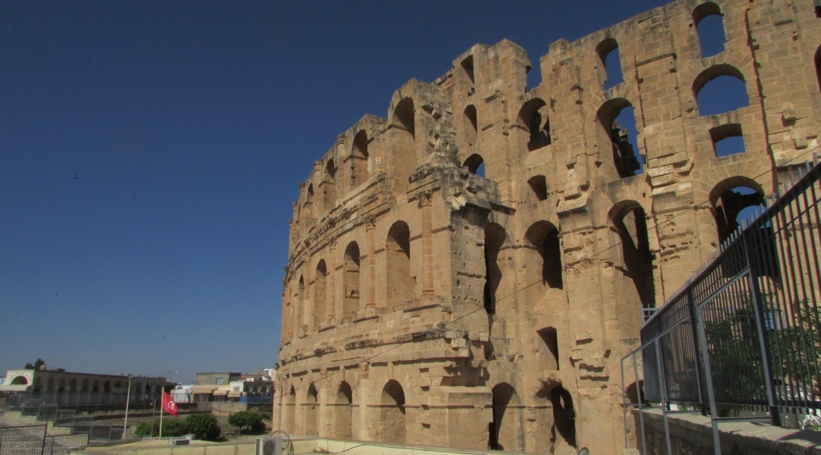 Mosaicos exibem vida romana em El Jem (Tunísia) Foto Claudio Schapochnik Que Gostoso 10