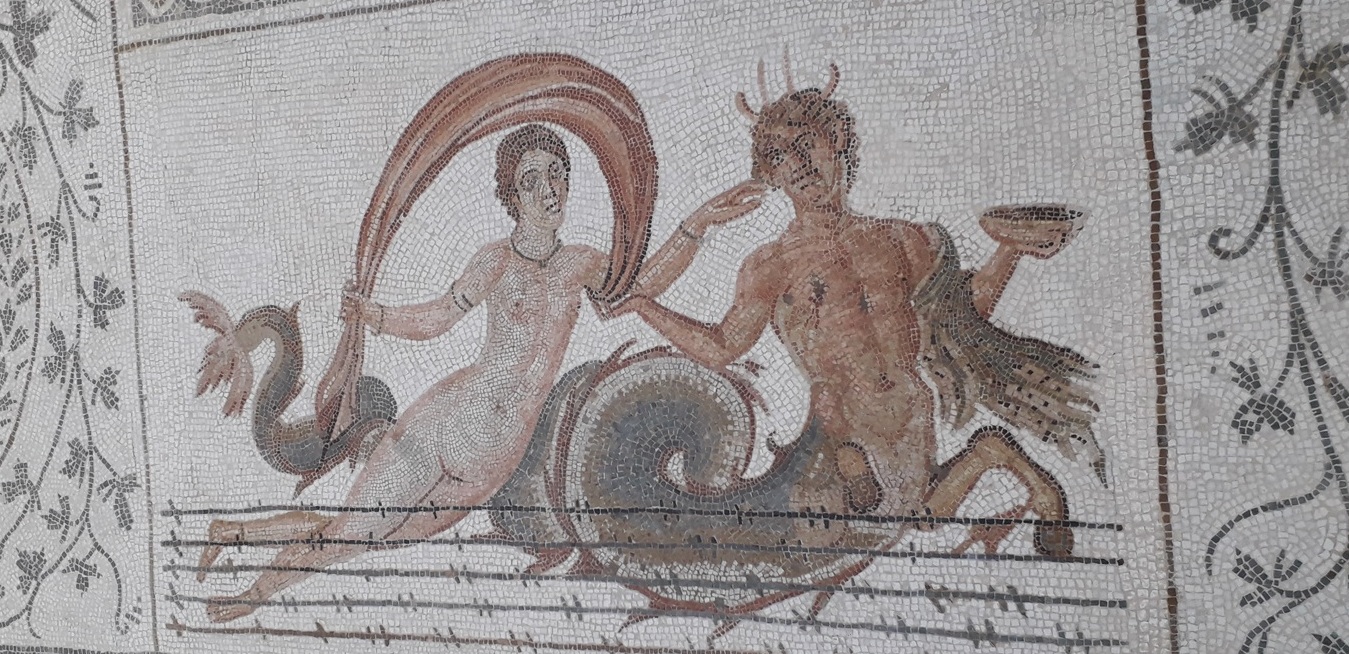 Mosaicos exibem vida romana em El Jem (Tunísia) Foto Claudio Schapochnik Que Gostoso 20