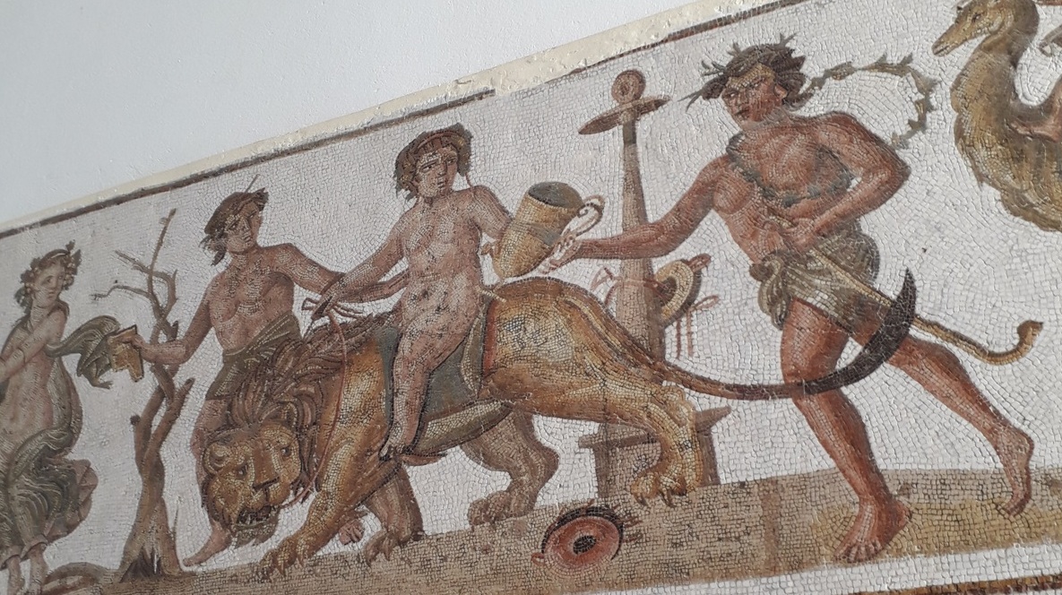 Mosaicos exibem vida romana em El Jem (Tunísia) Foto Claudio Schapochnik Que Gostoso 3