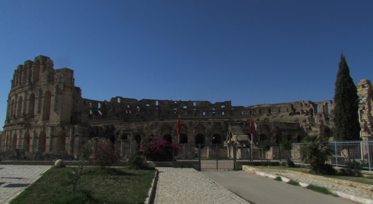 Mosaicos exibem vida romana em El Jem (Tunísia) Foto Claudio Schapochnik Que Gostoso 9