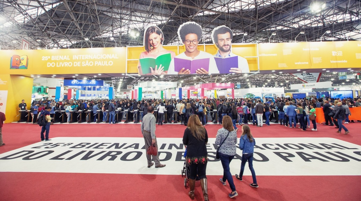 Bienal do Livro SP tem área focada à gastronomia Foto Divulgação