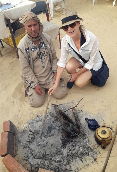 Pão é assado na brasa no set de Star Wars Foto Claudio Schapochnik Que Gostoso 6