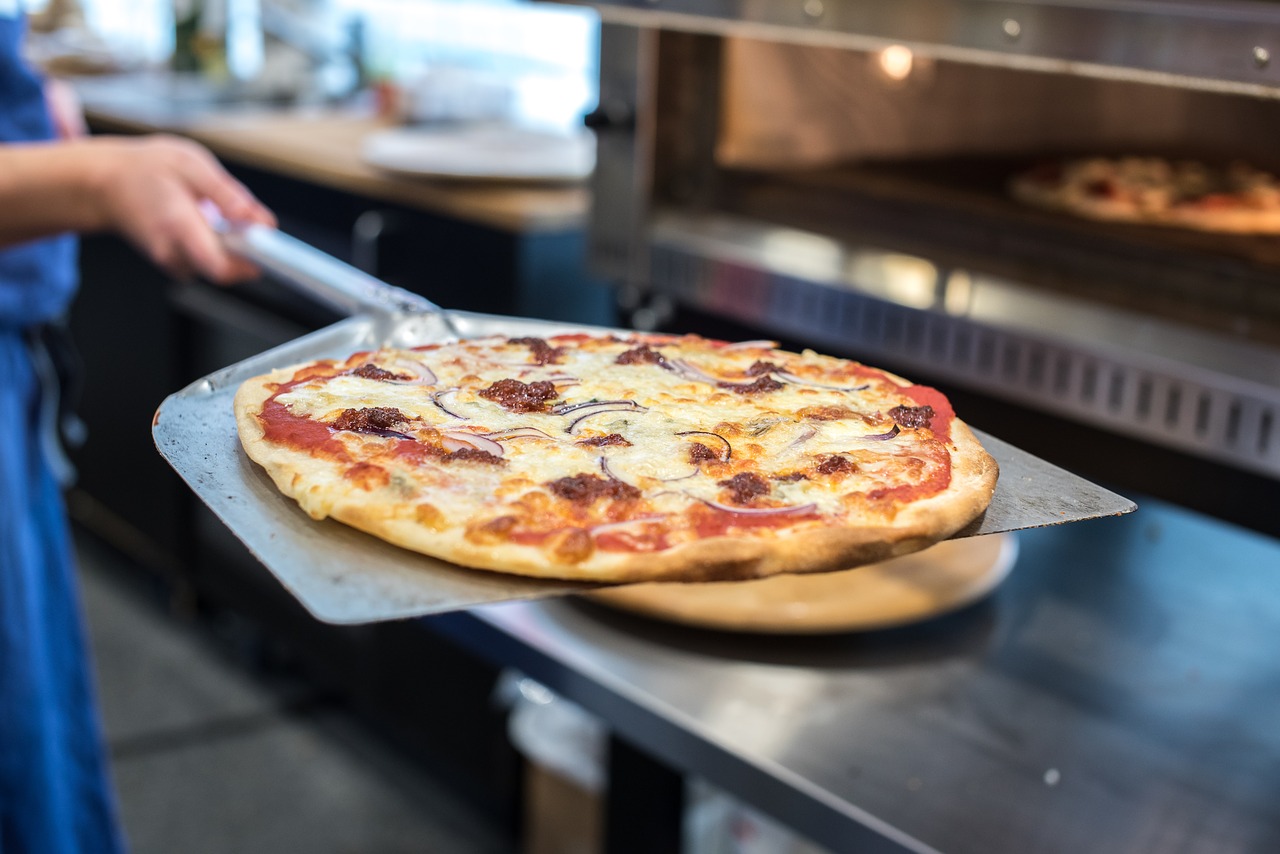 Pizza tem cobertura e não recheio, pelo amor! Foto Aksel Lian_Pixabay