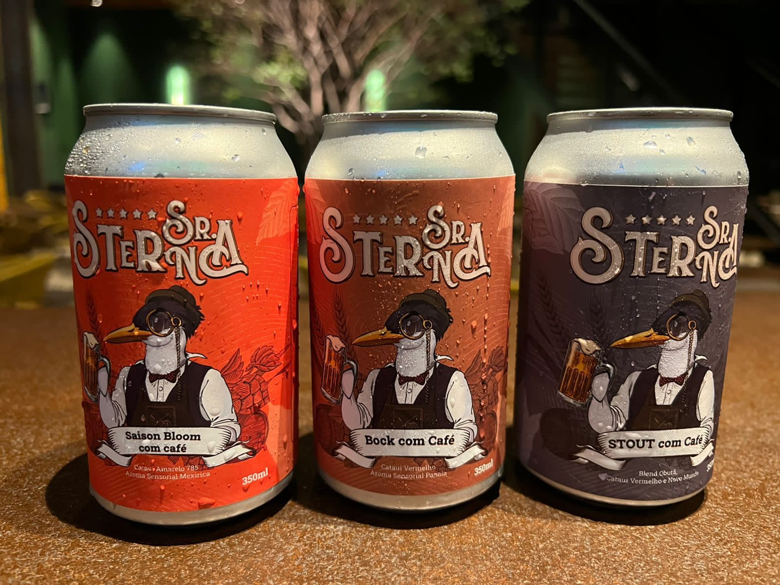 Sterna lança três cervejas com café Foto Divulgação