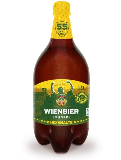 New Age lança chopp com 6 maltes em pet 1,5 l Foto Divulgação