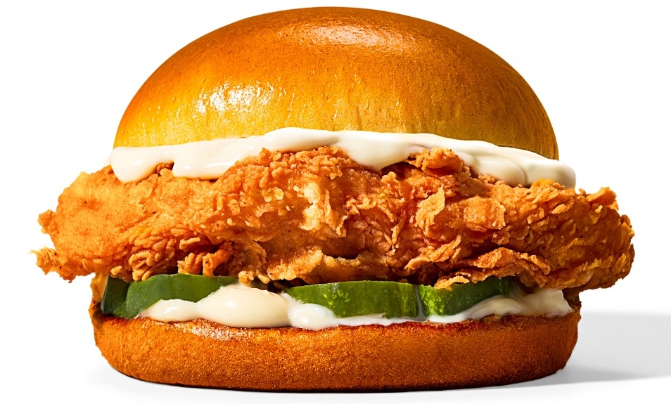 Popeyes e Catupiry criam sanduíche Foto Divulgação