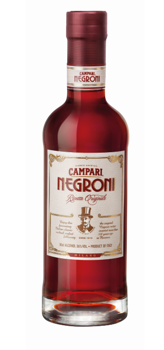 Campari lança Negroni pronto para beber Foto Divulgação