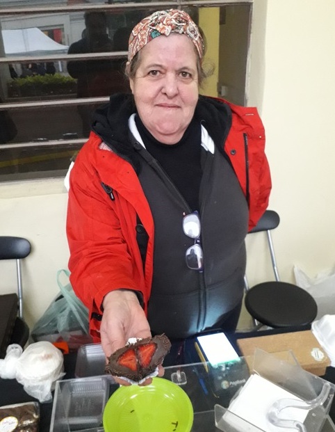 Doceira faz coxinha de chocolate com morango Foto Claudio Schapochnik Que Gostoso 1