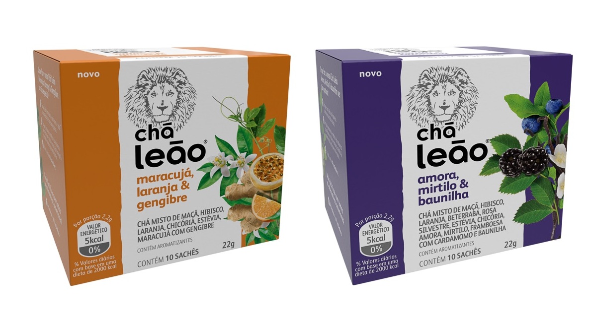 Leão amplia linha de chás Frutas & Flores Foto Divulgação