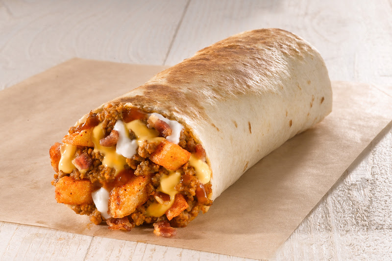 Taco Bell traz Fries Burrito com bacon Foto Divulgação