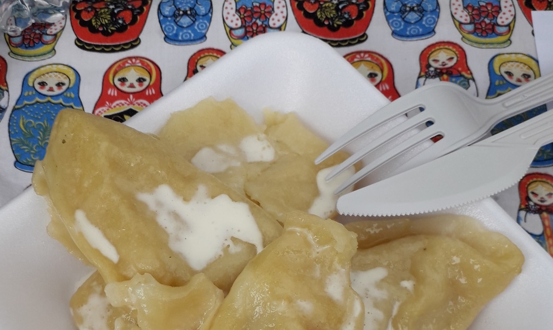 Vareniki da Feira Leste Europeia (SP) é ótimo Foto Claudio Schapochnik Que Gostoso 6