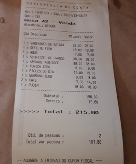 Shoshana (SP) dá nova cara à comida judaica Foto Claudio Schapochnik Que Gostoso 15