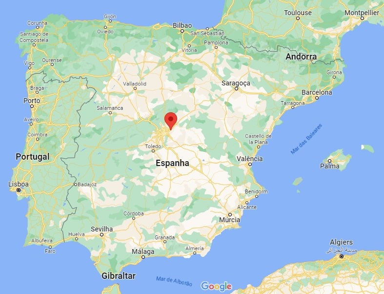 Alcalá de Henares mantém recordação judaica Google Maps