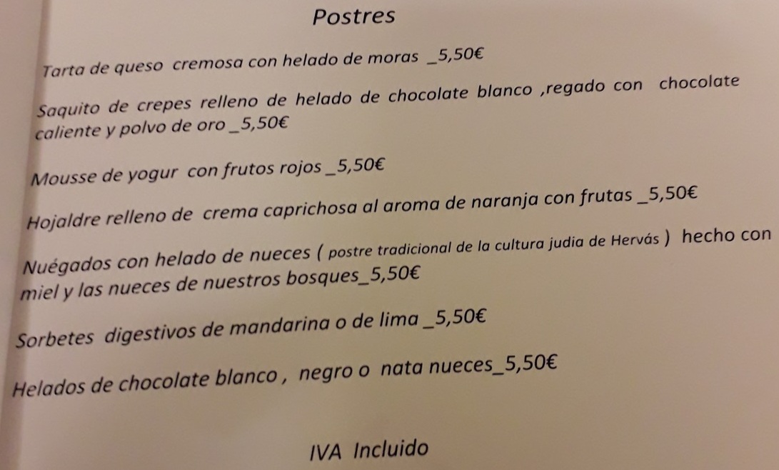 Hervás serve notável comida, inclusive sefardí Foto Claudio Schapochnik Que Gostoso! 26