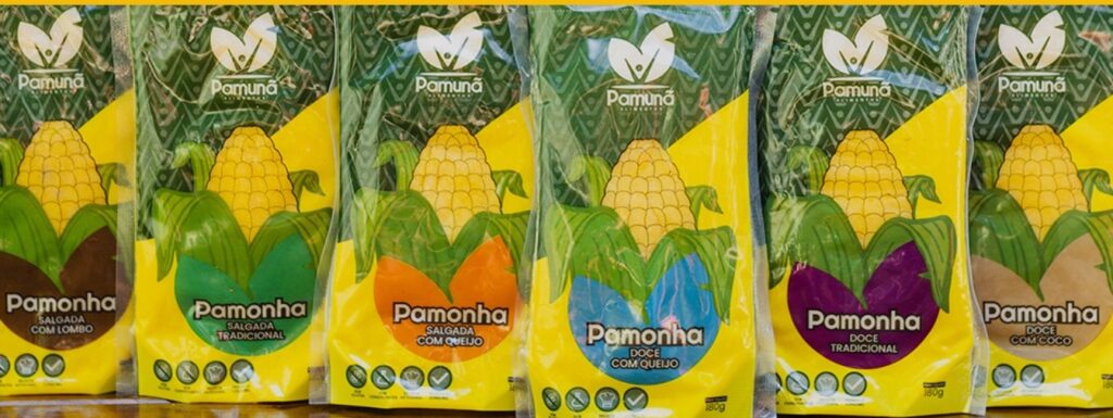 Pamunã faz saborosa pamonha doce e salgada Foto Reprodução do Site