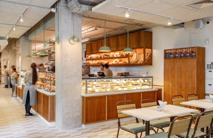 Le Jazz Boulangerie (SP) c´est super e ponto Foto Max Faher -- Bruschini Arquitetura Divulgação Le Jazz Boulangerie