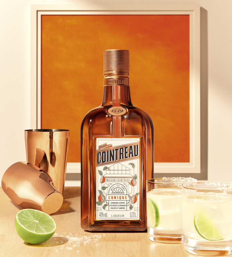 Nova garrafa de Cointreau chega com 400 receitas Foto Divulgação Cointreau