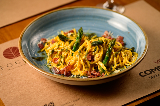 Carbonara é tema de festival no Foglia Forneria (SP) 4 Foto João Erbert