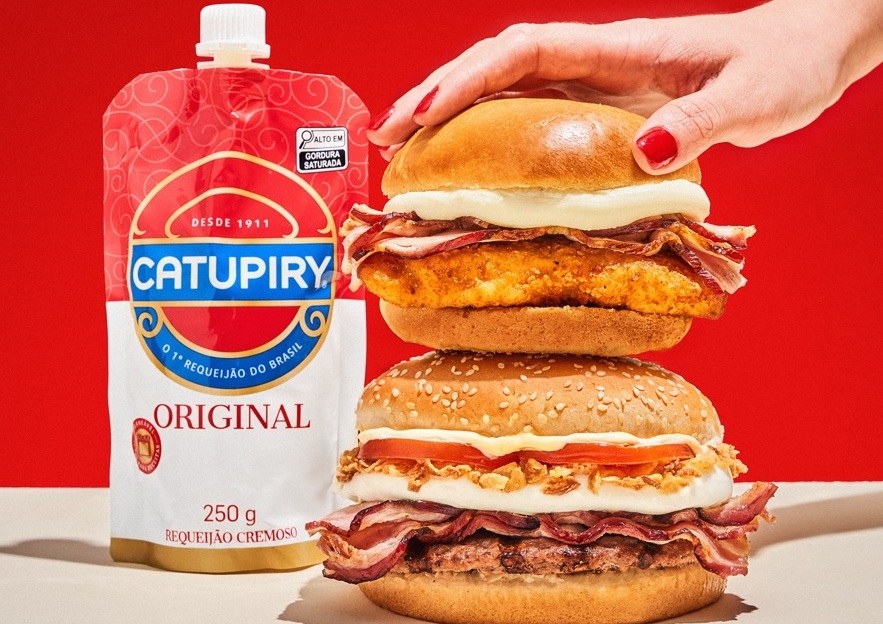 Burger King põe Catupiry em dois sanduíches Foto Divulgação Burger King