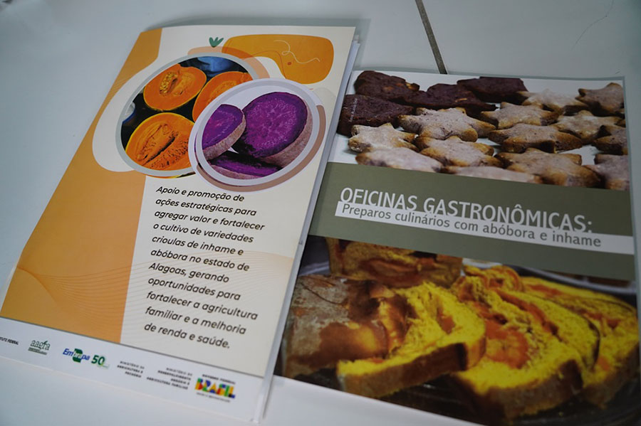 Receitas estimulam uso integral de abóbora e inhame 2 Foto Elias Rodrigues