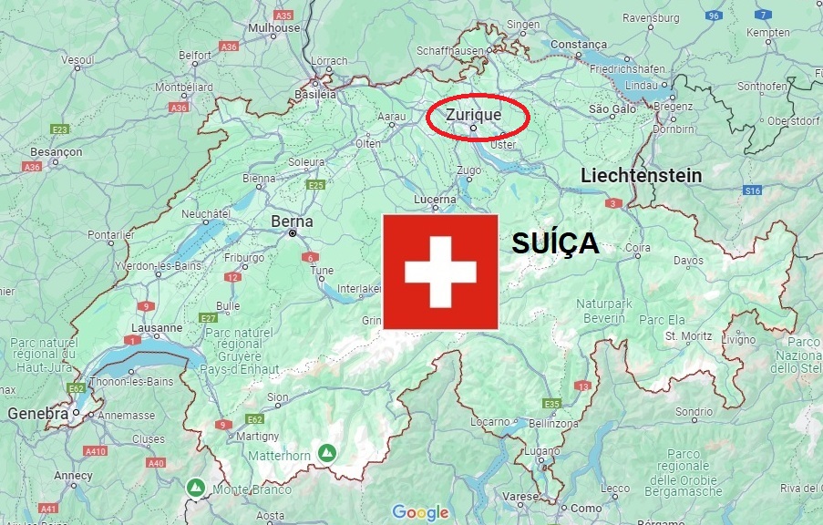 Suíça no Verão Niederdorf, em Zurique, tem de (quase) tudo 1 Mapa Google Maps