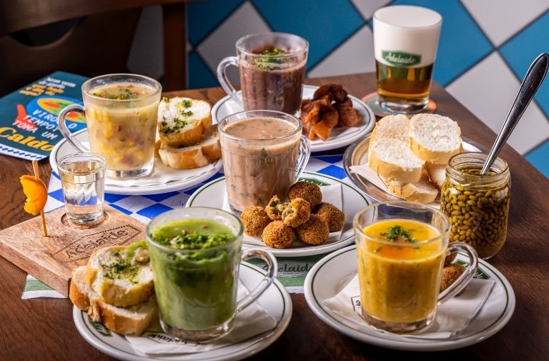 Bar da Adelaide (SP) inicia temporada de caldinhos Foto Divulgação Bar da Adelaide