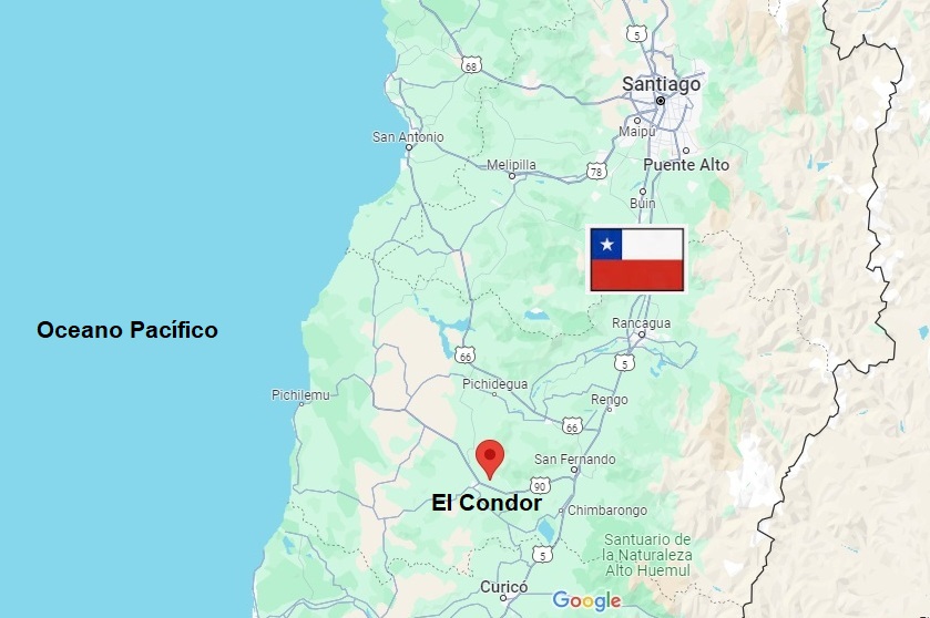 Chile Clos Apalta produz vinhos com DNA francês 2 Mapa Google Maps