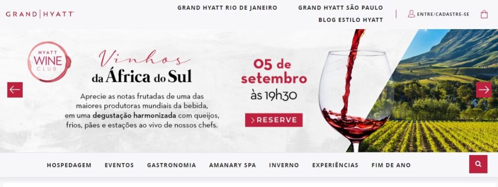 A gastronomia do Grand Hyatt SP, por Daniela Bergamini 1 Reprodução do site Pacotes Hyatt