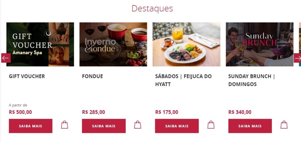 A gastronomia do Grand Hyatt SP, por Daniela Bergamini 2 Reprodução do site Pacotes Hyatt