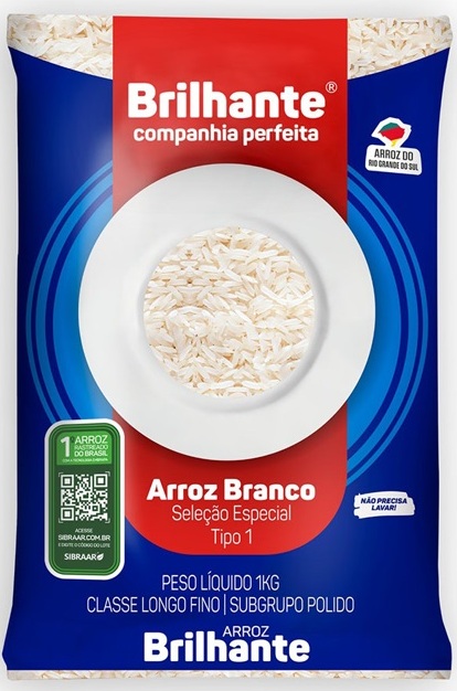 Arroz rastreado da Embrapa chega ao mercado Foto Arrozeira Pelotas