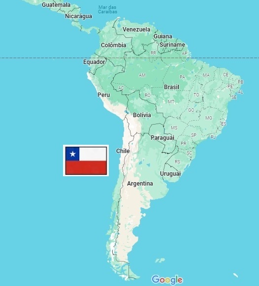 Chile Valle Nevado recebe com comida boa e farta 1 Mapa Google Maps