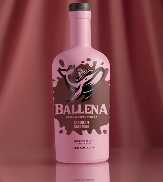 Licor Ballena agora no sabor Chocolate & Caramelo Foto Divulgação Ballena