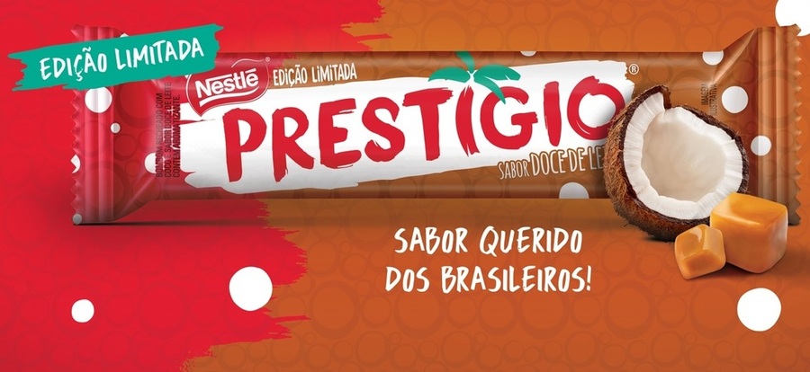 Nestlé lança Prestígio sabor Doce de Leite Foto Divulgação Nestlé