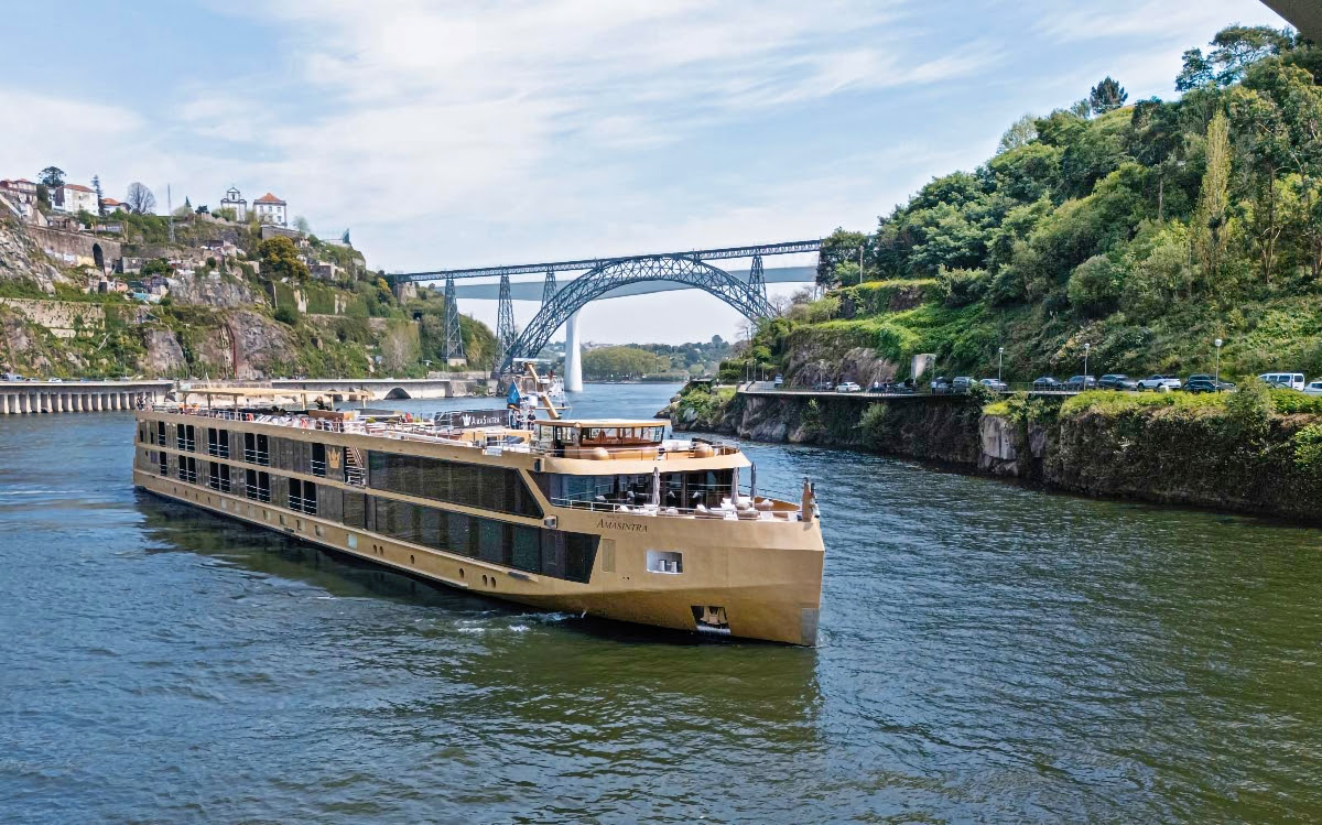 Ama Waterways lança 3º navio de luxo no Douro Foto Divulgação Ama Waterways
