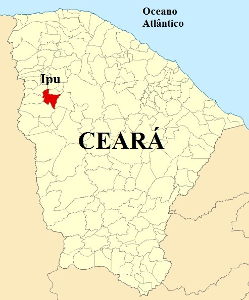 Cerâmica da Alegria (CE) recebe Indicação Geográfica Mapa Reprodução Wikipédia