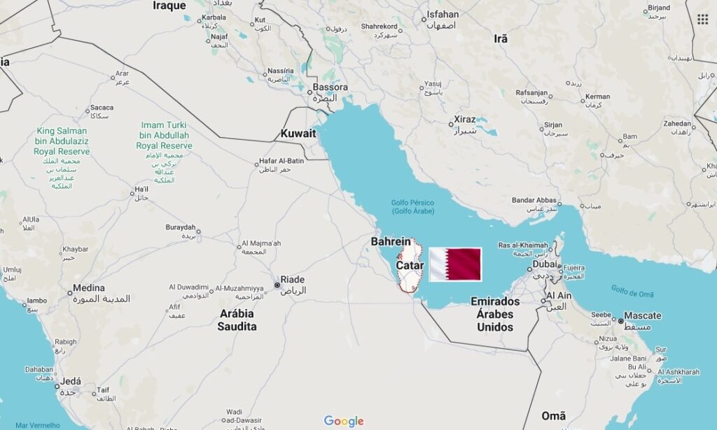 No Qatar Comida persa do Parisi vale demais Mapa Google Maps