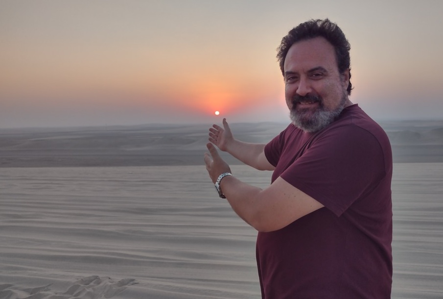 No Qatar: Pôr do sol no deserto revela belezas 2 Foto Claudio Schapochnik_Que Gostoso!
